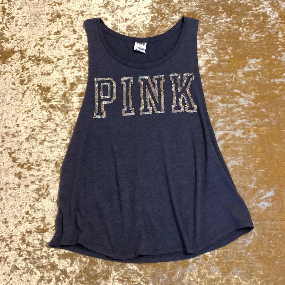 Light navy PINK tank